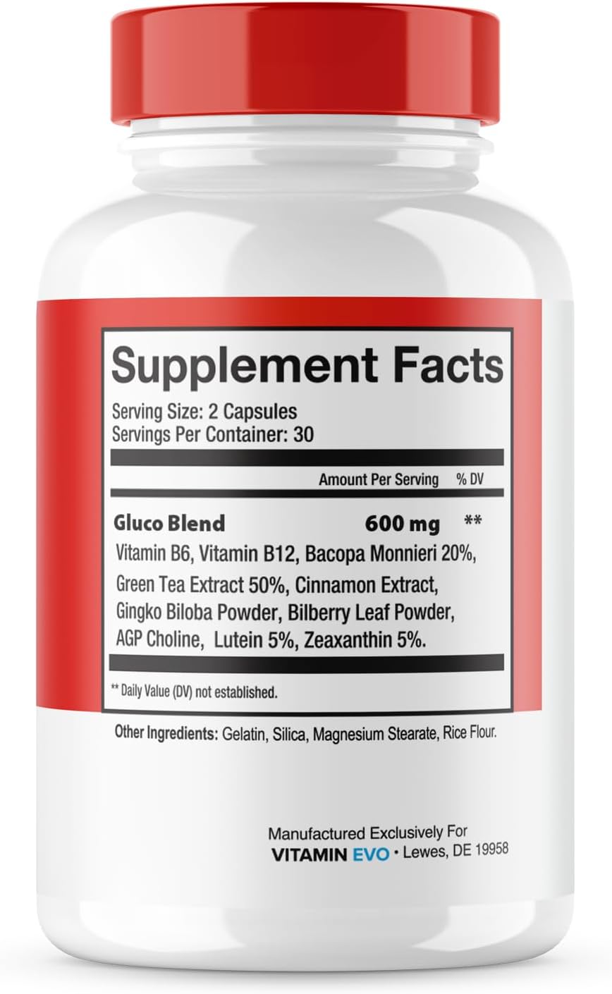 Gluco Ally Cápsulas (2 Envases) - Complemento Alimenticio
