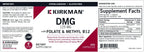 DMG 125 mg con Folato y Metil B12 de Kirkman