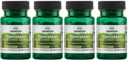 Swanson Genisteina sin soja 125 mg - 60 cápsulas veganas – Image 8
