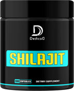 DEDICAD Shilajit 1000mg Cápsulas - 180 Comprimidos - Complemento de Shilajit del Himalaya