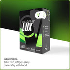 Vivioptal Lux 60 Cápsulas Blandas - Omega 3, Zinc, Vitaminas C y E, Multivitamínico y Multimineral, Sin Gluten, Fórmula Alemana
