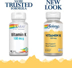 Solaray Vitamina K1 100 mcg - 100 Comprimidos