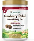 NaturVet Cranberry Relief Plus Echinacea Soft Chews para Perros (3 Tarros de 120 Masticables Cada Uno) – 360 Unidades