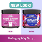 Llama Naturals Probiótico Infantil con Prebiótico, Gominolas Veganas de Fruta Real, Sin Azúcar Añadido, Mixed Berry, 60 Ct