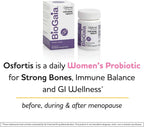 BioGaia Osfortis - Probiótico Femenino con L. reuteri 6475, 60 Cápsulas