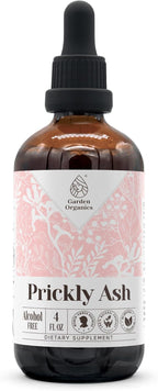 Extracto de Prickly Ash Sin Alcohol - Tintura Natural para el Sistema Inmunitario, Gotas Líquidas (118 ml)