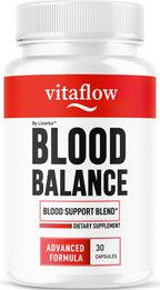 VitaFlow Cápsulas - Cápsula oficial de suplemento de equilibrio, Fórmula natural premium avanzada, 30 Cápsulas para 1 mes