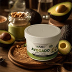 AKI Avocado Superfood Powder (170g) - Rico en Nutrientes, Vitaminas, Omega 3 y Antioxidantes - Vegano y No-GMO