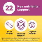 Nature Made Multi for Women 50+ Multivitamin & Mineral, 180 Tablets (2 Bottles)