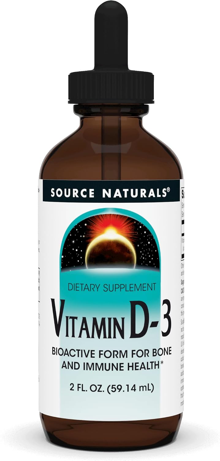 Source Naturals Vitamina D3 2000 UI Gotas Líquidas – 30 ml