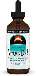 Source Naturals Vitamina D-3 Gotas Líquidas 2000 UI, 59 ml