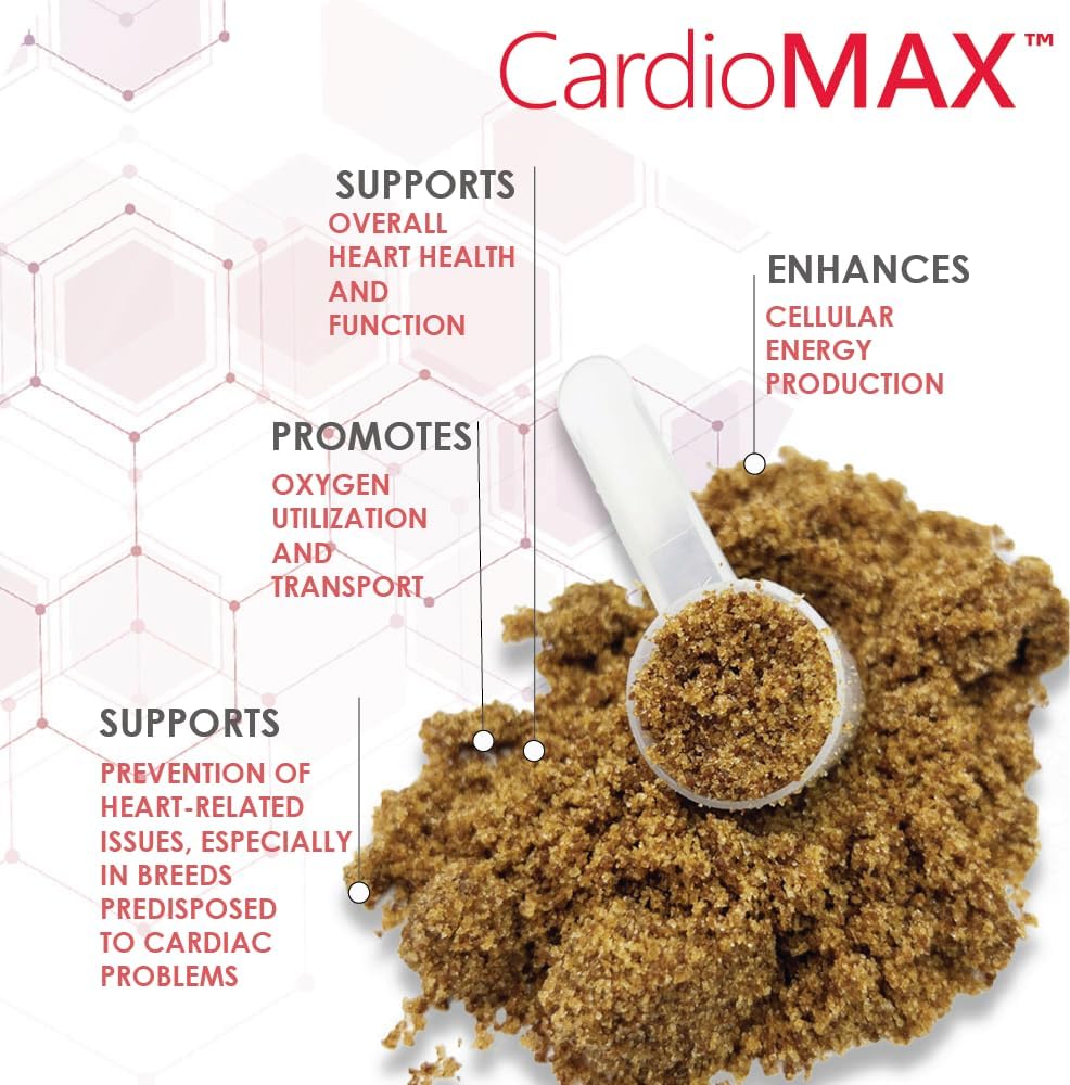 CardioMAX Gránulos de Apoyo Cardíaco para Perros – 90 Dosis