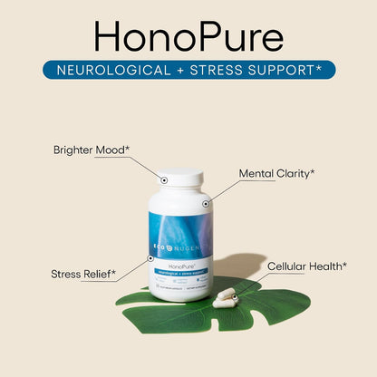 EcoNugenics Pack Salud Cerebral – PectaSol – Promoción de la relajación y el sueño: HonoPure modula la actividad – Image 2