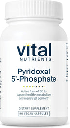 Piridoxal-5 Fosfato (P5P) - Vitamina B6 Activa - 90 Cápsulas
