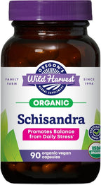 Oregon's Wild Harvest Schisandra Orgánico, 90 Cápsulas