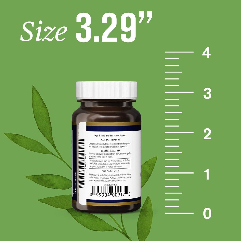 Nature's Sunshine Gastro Health Concentrate, 60 Cápsulas | Alivio Ocasional de Indigestión y Acidez