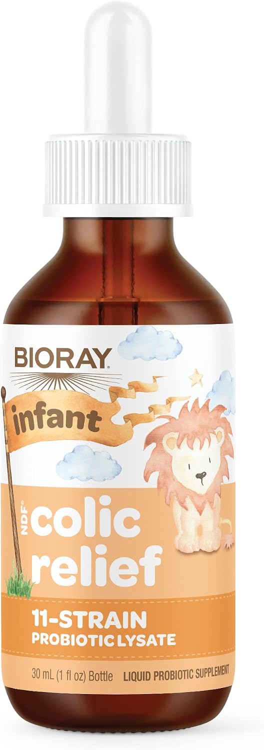 BIORAY Infant NDF Colic Relief - 1 fl oz - Alivio de Cólicos con 11 Cepas Probióticas