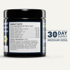 Four Leaf Rover Yeast Guard - Apoyo para la Piel y Orejas de Perros - Formulado por Veterinarios con Hierbas Orgánicas - 30 Días