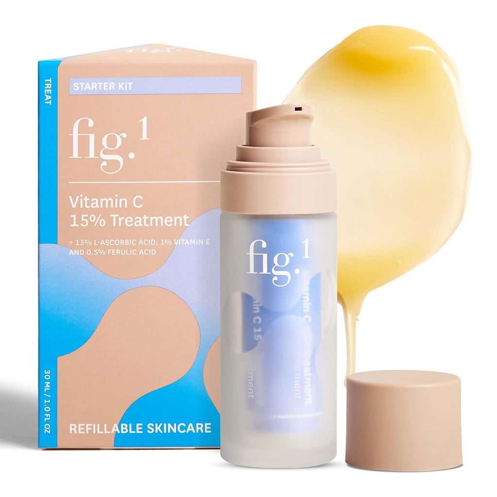 Fig.1 Sérum Facial Vitamina C 15% - Tratamiento Antiarrugas e Hidratante 30 ml