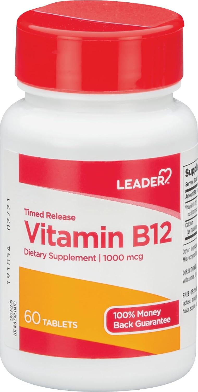 Leader Multivitamínico Prenatal con Ácido Fólico 800 mcg y Hierro, 200 Caplets (2 Envases de 100)