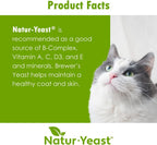 Natur-Yeast Levadura de Cerveza para Perros y Gatos - 90 Snacks Blandos - Apoyo al Sistema Inmunitario y Digestión