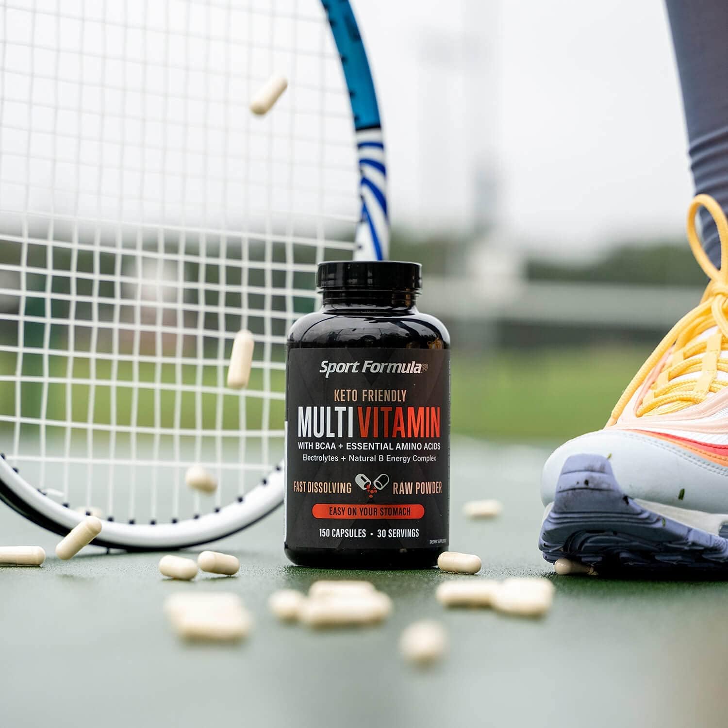 Sport Formula Multivitamínico Diario Keto con BCAA y Aminoácidos en Polvo