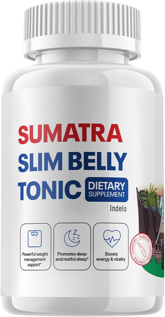 Sumatra Slim Belly Tonic - Complemento Alimenticio para el Control de Peso, 60 Cápsulas