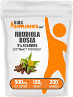 Extracto de Rhodiola Rosea en Polvo - 3% Rosavinas - 500 g (1,1 lb)