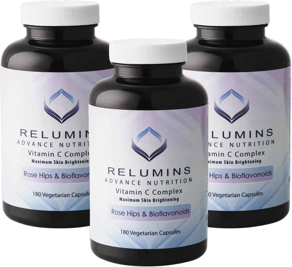 Relumins Advanced Vitamin C with Rose Hips - 1000 mg, 60 Capsules