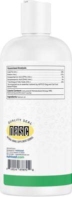 Nutricost Pets Aceite de Salmón Salvaje de Alaska para Perros y Gatos - 946 ml