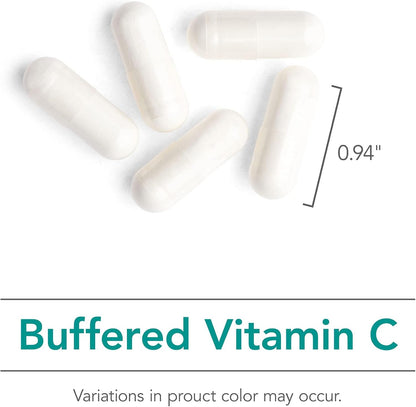 Allergy Research Group NutriCology Vitamina C Tamponada - 1000 mg - 120 Cápsulas Vegetarianas – Image 4