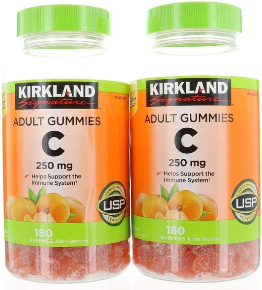 Kirkland Signature Vitamina C 250 mg, 360 Gomitas para Adultos