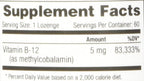 NuMedica Methyl B12 Rx 60 Pastillas Sublinguales