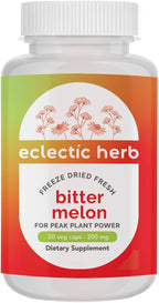 Eclectic Herb - Melón Amargo en Cápsulas (90 cápsulas, 200 mg)