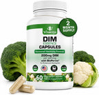DIM 200mg con Bioperina – Apoyo hormonal y salud de la piel (2 meses)