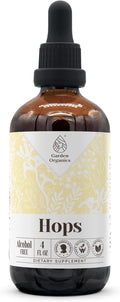 Tintura de Lúpulo Sin Alcohol - Extracto Natural en Gotas (118 ml)