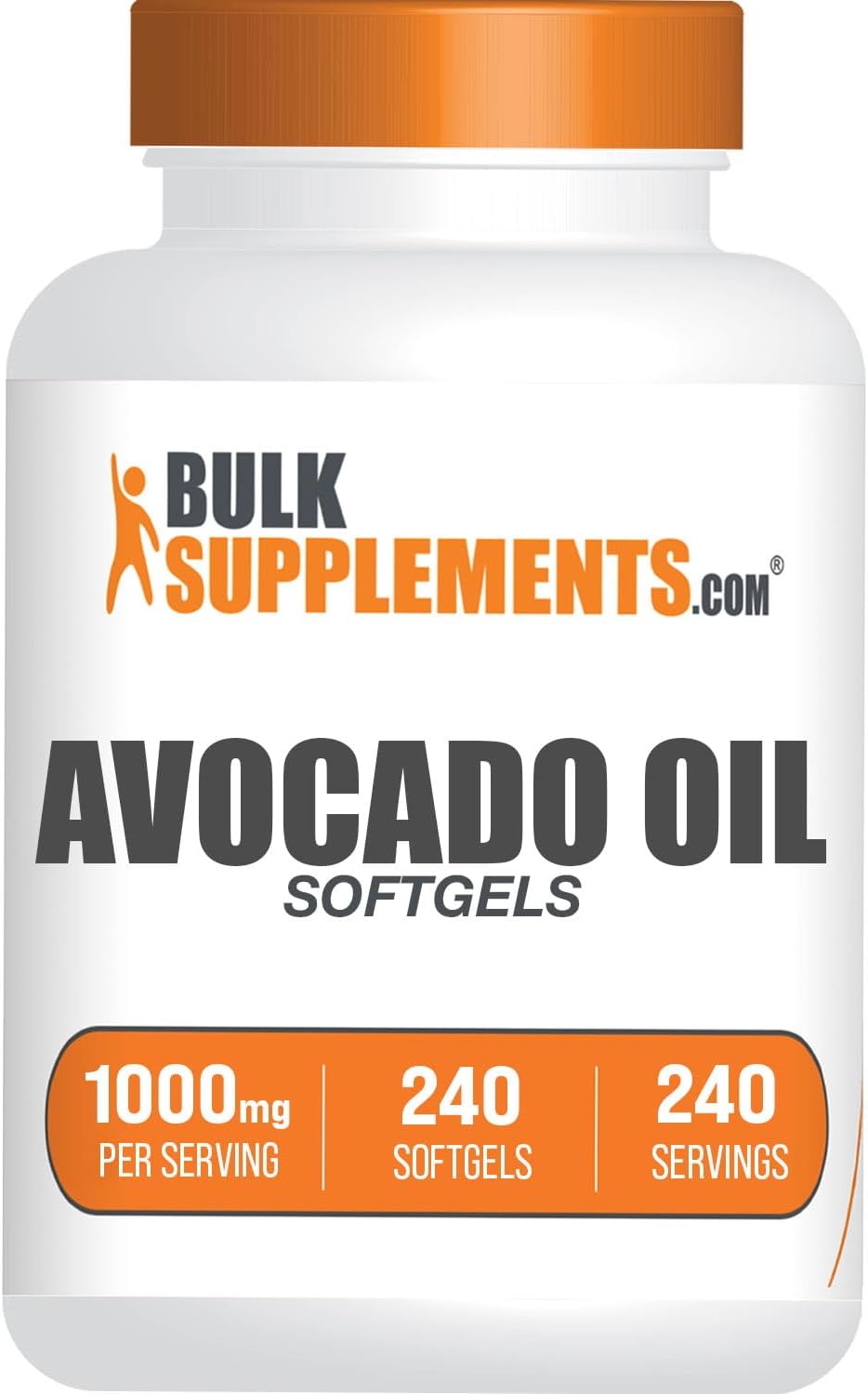 Aceite de Aguacate 1000mg Cápsulas Blandas - 240 Cápsulas