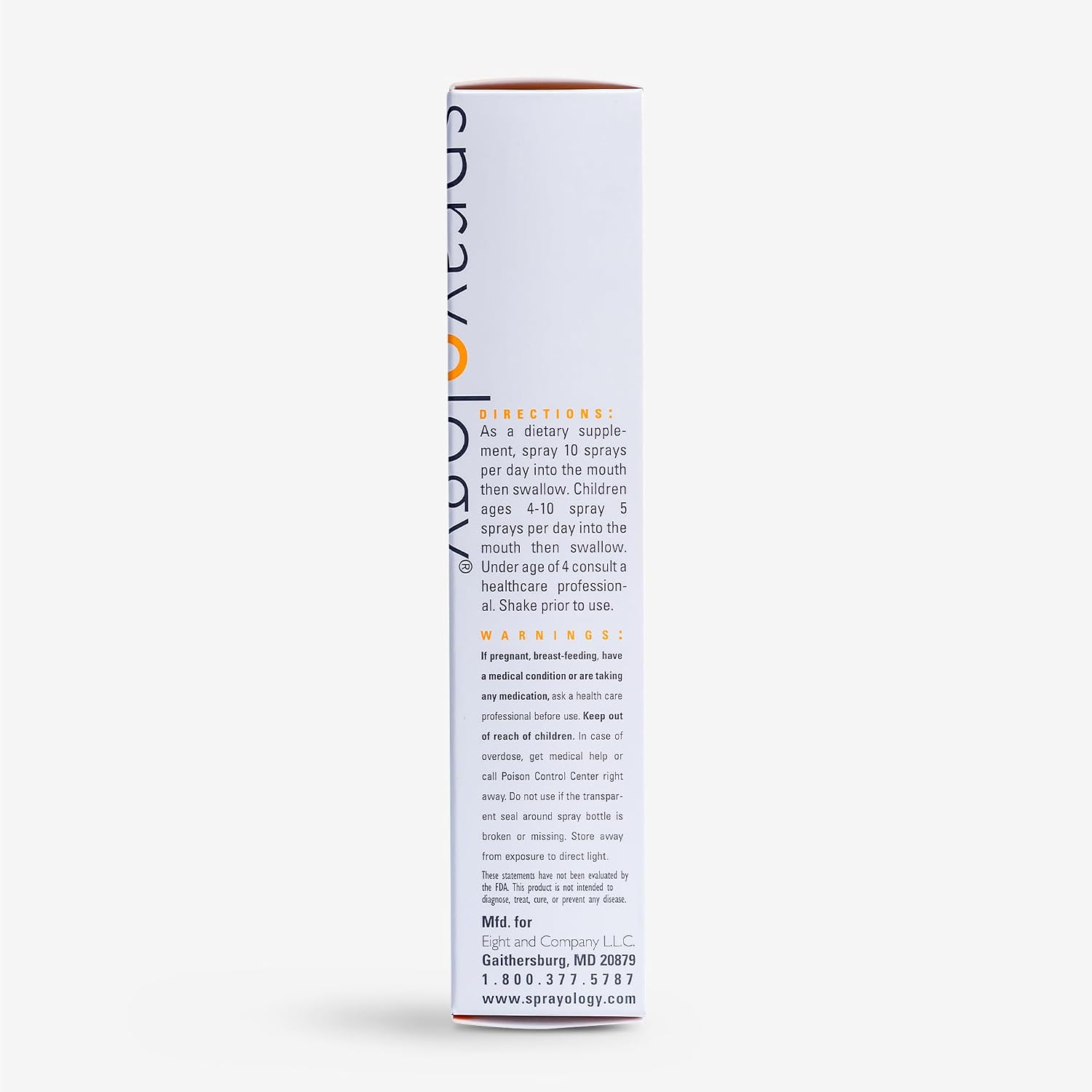 Sprayology Everyday Multi Spray - Spray Multivitamínico Diario de Alta Absorción para Hombres, Mujeres y Niños (Mayores de 4 Años) con Vitamina B12, D3, Folato, Biotina - 50 ml (1.7 fl oz)