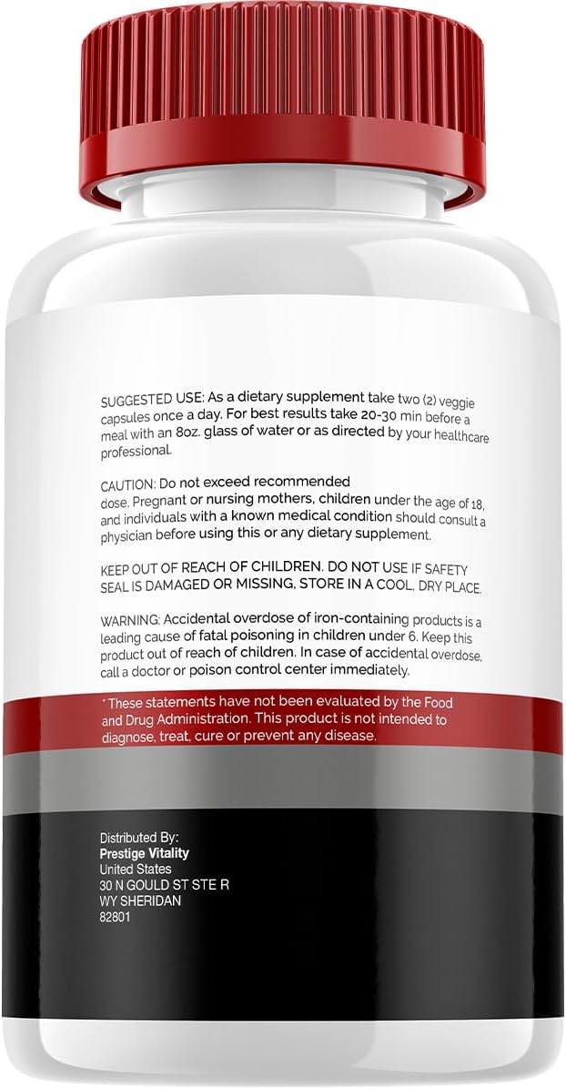 Eronex para Hombres - Complejo Multivitamínico y Mineral - 180 Cápsulas