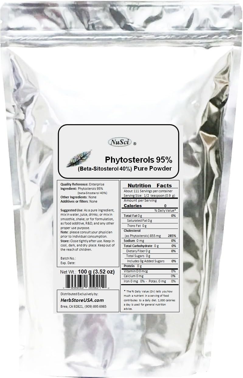 Phytosterol Beta-Sitosterol Pure Powder (800 g)