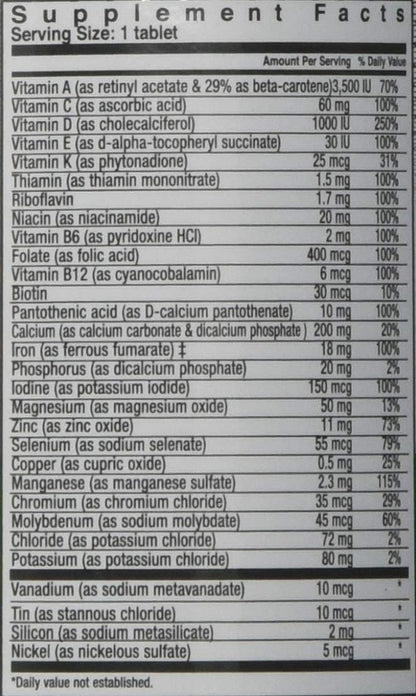 Windmill MILLTRIUM H/P Multi-VIT TAB 100 – Protección frente al estrés oxidativo: Algunos nutrientes, como la – Image 3