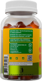ALFA VITAMINS Multivitaminas para Adultos - Apoyo a la Producción de Energía Celular - Vitaminas y Minerales Esenciales - Sabor Naranja Natural (60 Gominolas)