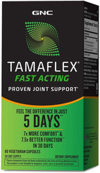 GNC TamaFlex Fast Acting, Apoyo Articular, 60 Cápsulas Vegetarianas