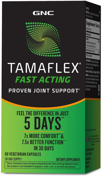 GNC TamaFlex Fast Acting, Apoyo Articular, – Mejora de la función: Ayuda a mantener la función articular normal – Image 7