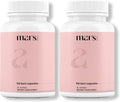 mars by GHC BurnMax Cápsulas con Psyllium Husk, Té Verde, Moringa y Diente de León - Fórmula de Alta Fibra, Pack de 2
