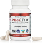 HealFast Pre-Op Suplemento para Recuperación Quirúrgica y Lesiones