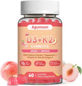 Agumoon Vitamina D3 K2 Gominolas - 5000IU + 200mcg MK-7 - 60 uds