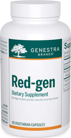 Genestra Brands Red-gen | Algas Rojas y Enzimas | 90 Cápsulas