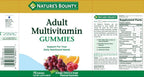 Nature's Bounty Your Life Multivitamin Adult Gummies (Pack de 6 x 75 gominolas)