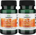 Swanson P-5-P (Piridoxal-5-Fosfato) Vitamina B6 Coenzimada 20 mg, 60 Cápsulas (Pack de 2)